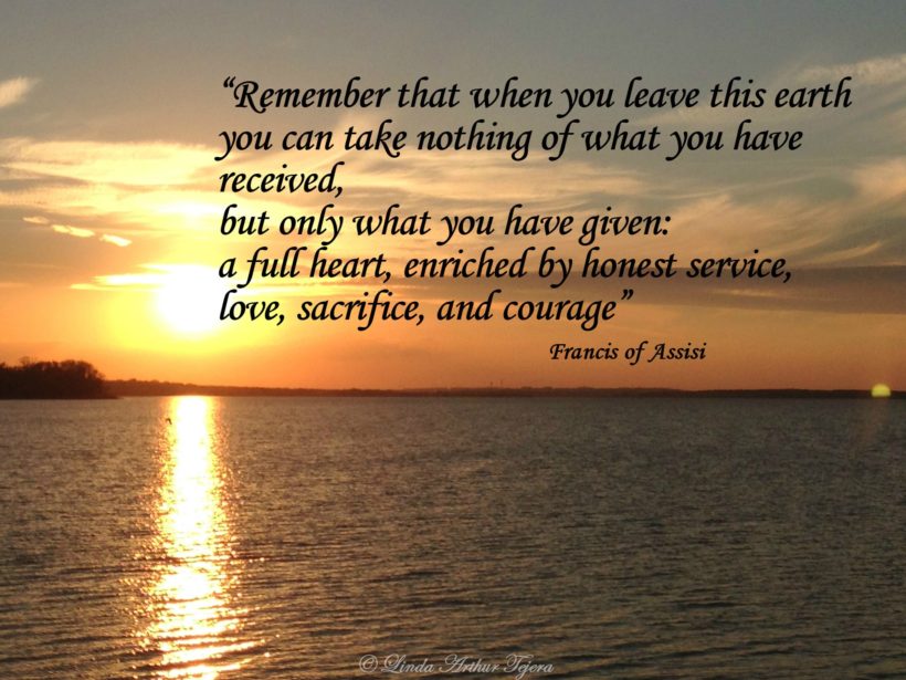francis-of-assisi-quote - DRS. LILA & SAMUEL FLAGLER